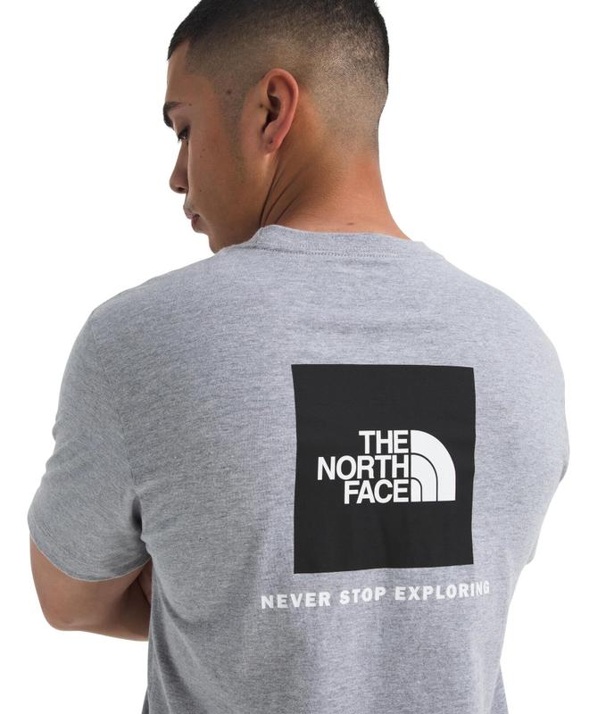 Camiseta THE NORTH FACE Core Box NSE para homem - cinza pálido